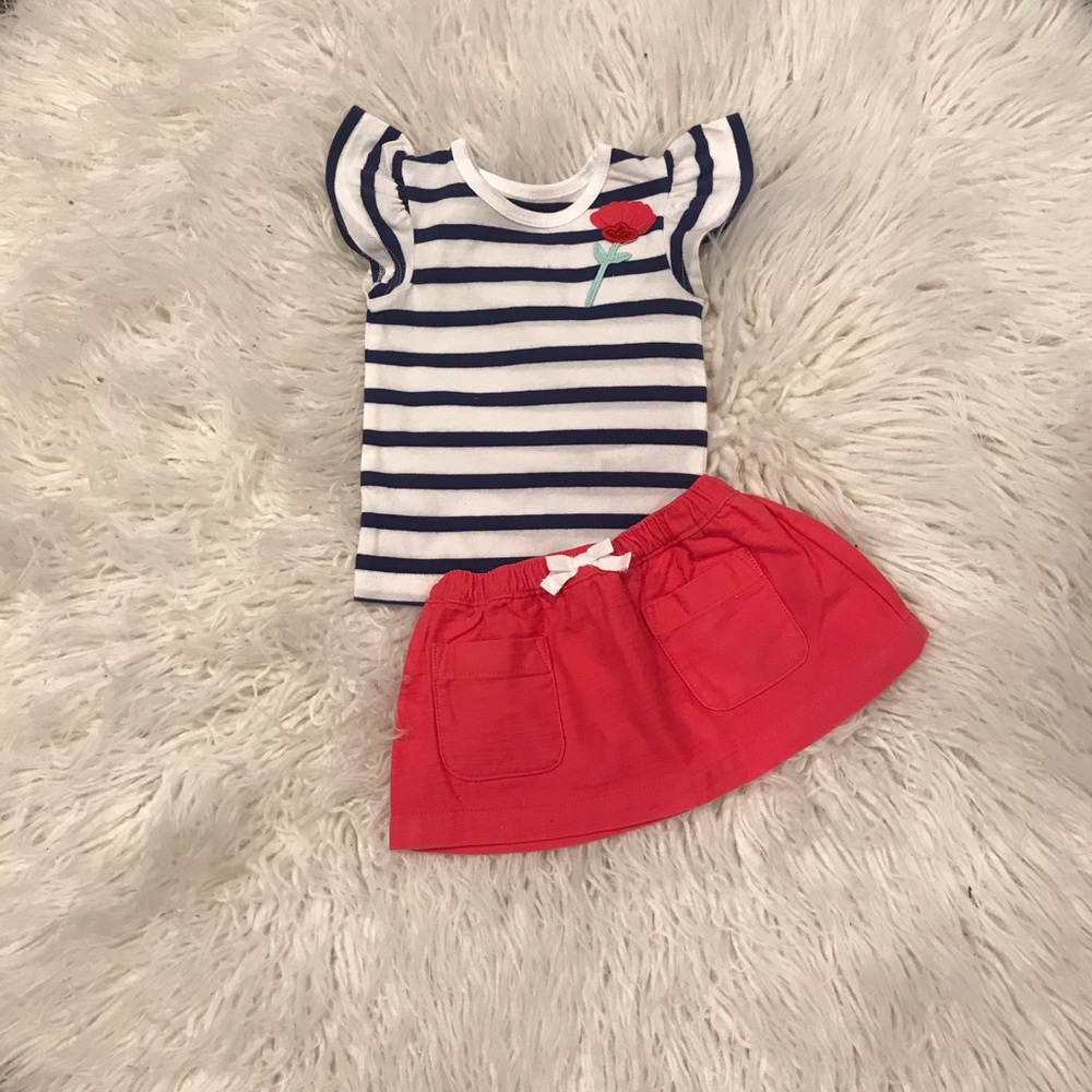 Carter’s skirt outfit